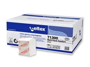 Toaletni papir enojni Multi Pack Comfort 2-slojni