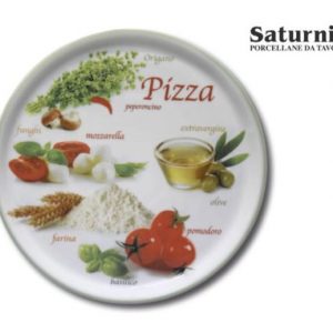 Pizza krožnik Saturnia PizzaFoods Verde ZP1