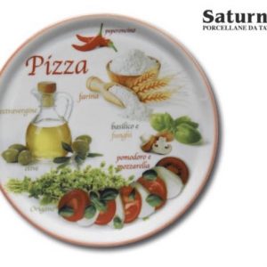 Pizza krožnik Saturnia PizzaFoods Rosso ZP2