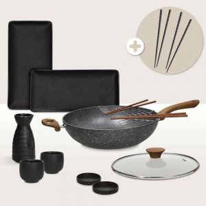 Wok Oriental Set
