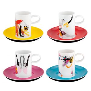 Skodelice za kavo Čajkovski set