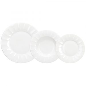 Krožniki Queen set 18 kos New Bone China
